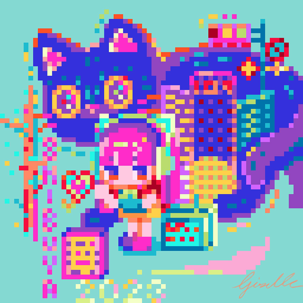 ジゼル愛華　特別インタビュー　Part3　少女の大きな瞳に込められたアートへの想い