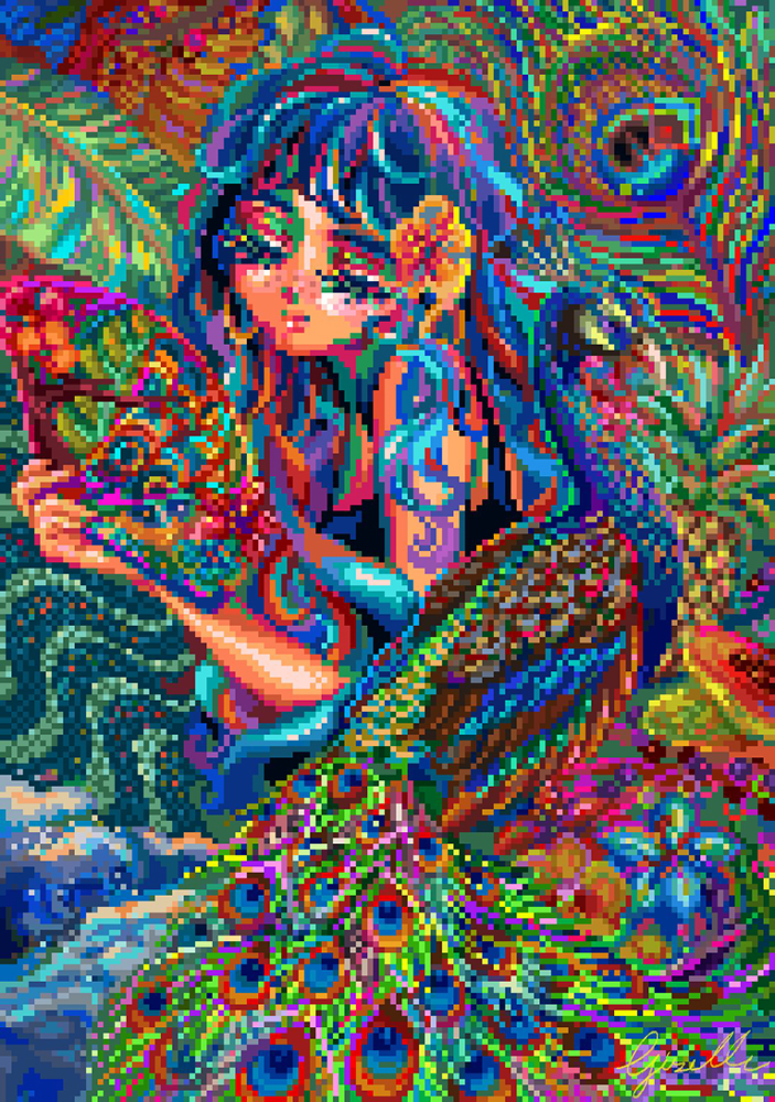 ジゼル愛華　特別インタビュー　Part1　ブラジルで生まれ育ち、新天地・日本の街並みを描く